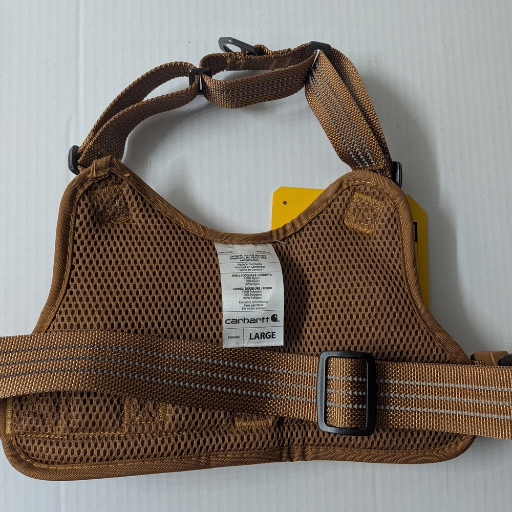 Carhartt Tan Nylon Dog Harness - Picture 2 of 2